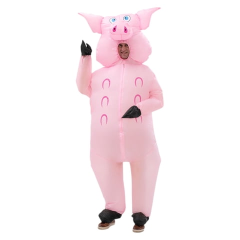 Red Sale - Disfraz Inflable Chancho Cerdo Adulto