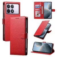 Funda Para Foxdock Xiaomi Poco F6 Pro 5G– Cuero Premium, 3 Ranuras Para Tarjetas, Protección Contra Impactos