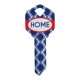 thumbnail image 3 of Llavero en blanco para armario Hillman Wackey Home, 6 unidades, plástico, azul, 3 of 3