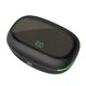 thumbnail image 5 of Auriculares Bluetooth 5.3 TWS QFX HP-E110 a prueba de salpicaduras con LED negros, 5 of 5