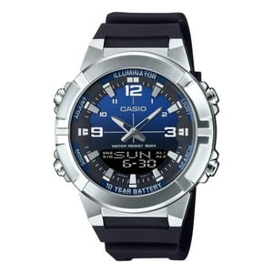 Reloj Hombre Casio Amw-870A-2Avdf Plateado