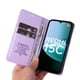 thumbnail image 3 of Funda Billetera de Cuero para Xiaomi Redmi 15C con Tarjetero y Soporte - Tapa Magnética Morado, 3 of 5