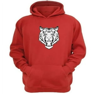 Genérico - Polerón Canguro Tigre Rojo Talla Xl Unisex