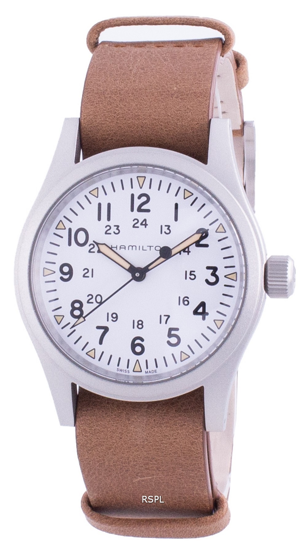 Hamilton - Reloj Khaki Field White Dial Automatic H69439511 Mens Watch