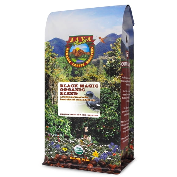 Café Java Planet Black Magic 454 g Tostado Medio Oscuro