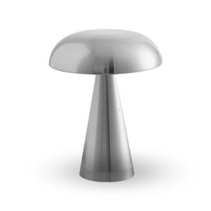 Santú Home & Deco - Lampara De Mesa Inlambrica Recargable Gris