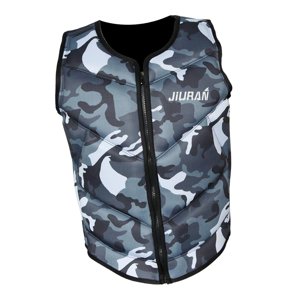 Magideal - Chaleco Salvavidas Traje De Baño De Flotabilidad Chaleco Salvavidas Traje De Baño De Flotación Dispositivo De Flotación Para Natación Gris Xxl