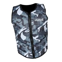 Magideal - Chaleco Salvavidas Traje De Baño De Flotabilidad Chaleco Salvavidas Traje De Baño De Flotación Dispositivo De Flotación Para Natación Gris Xxl