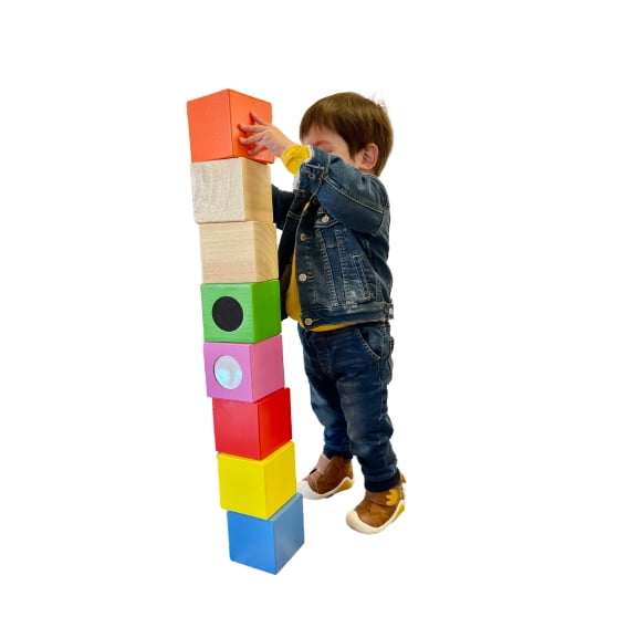 Seigard - Cubos Sensoriales De Madera