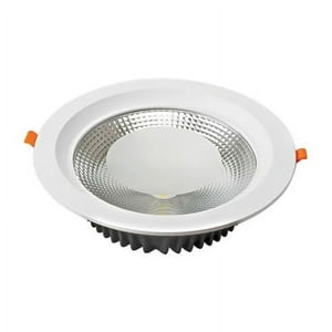 Hb Led - Foco Led Embutido Redondo 30W Cálido