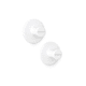 thumbnail image 1 of Brabantia Set 2 Ganchos Para Toalla Blanco, 1 of 3