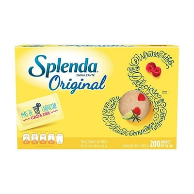 Endulzante Polvo Sucralosa Caja 200 Sobres Splenda