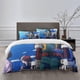 thumbnail image 1 of My Hero ademia Bedding Se Bed Cartoon Duvet Cover Lightweight3 Piece Bet Set, 1 of 5
