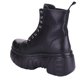 thumbnail image 2 of Botin Chalada Mujer Nrock-5 Negro Plataforma, 2 of 3