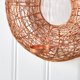 thumbnail image 4 of Portavelas de pared circular de cobre Nearly Natural de 28 cm, 4 of 4