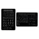 thumbnail image 2 of Tablero De Alfabeto Braille, Tarjeta Ligera De Aprendizaje De Braille Para Ni?os Y Adultos, Color Negro, 2 Unidades, 2 of 5
