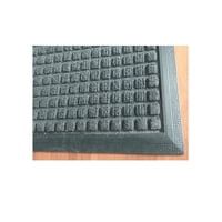 Cruzeirogomas - Piso Felpudo Tipo Alfombra 600X900Mm Gris/Neg