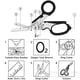 thumbnail image 2 of Cizarras De Trauma Multifuncionales De 6 En 1 Plegables Tijeras De Respuesta De Emergencia De Acero Inoxidable Cizarras De Supervivencia Con Holster Cizarras De Trauma Con Cortador De, 2 of 3