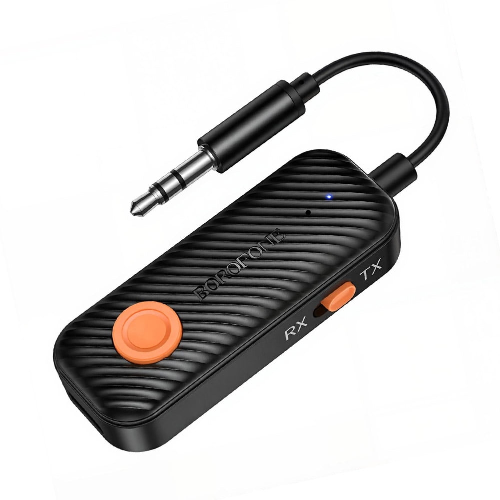 Borofone - Receptor Bluetooth Auto Música Audio Recargable Jack Bc62