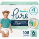 thumbnail image 1 of Pañales Pampers Pure Protection Talla 6 35lbs 108 Unid, 1 of 3