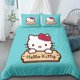 thumbnail image 1 of Duvet Cover Hello Kitty Bedding Set Queen King Size Quilt Cover Comfort Cover Bedroom Decor for Children GiftBed Sheets, 1 of 5