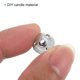 thumbnail image 5 of Uxcell 12.5mm Pestañas de Sostenedor de Mecha de Vela de Metal, Base de Soporte de Mecha de Vela, Plata 150 Paquetes, 5 of 7