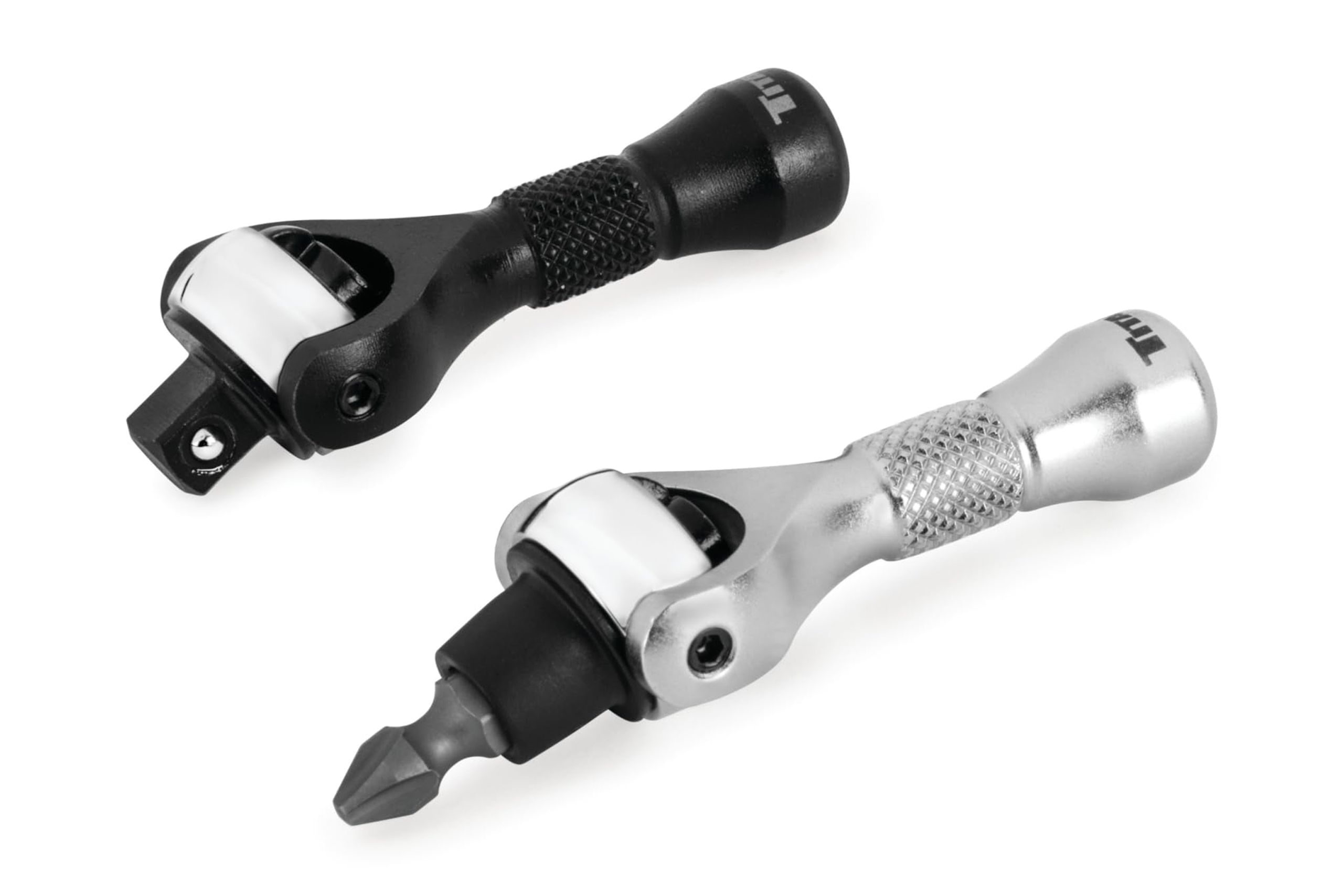 Juego De Destornilladores Titan 11332 Con Trinquete Y Brocas De Trinquete, 2 Piezas