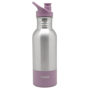 Botella Metálica Keep 600 Ml Color Lila - Ps