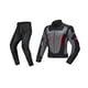 thumbnail image 3 of Chaqueta impermeable para motocicleta, pantalones, chaqueta de montar, traje protector con almohadilla de para hombres y mujeres, ropa usable Negro L, 3 of 5