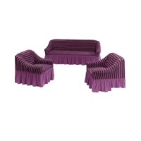 Genérico - Set De Fundas Turkas Texturizadas 3+1+1 D6.6