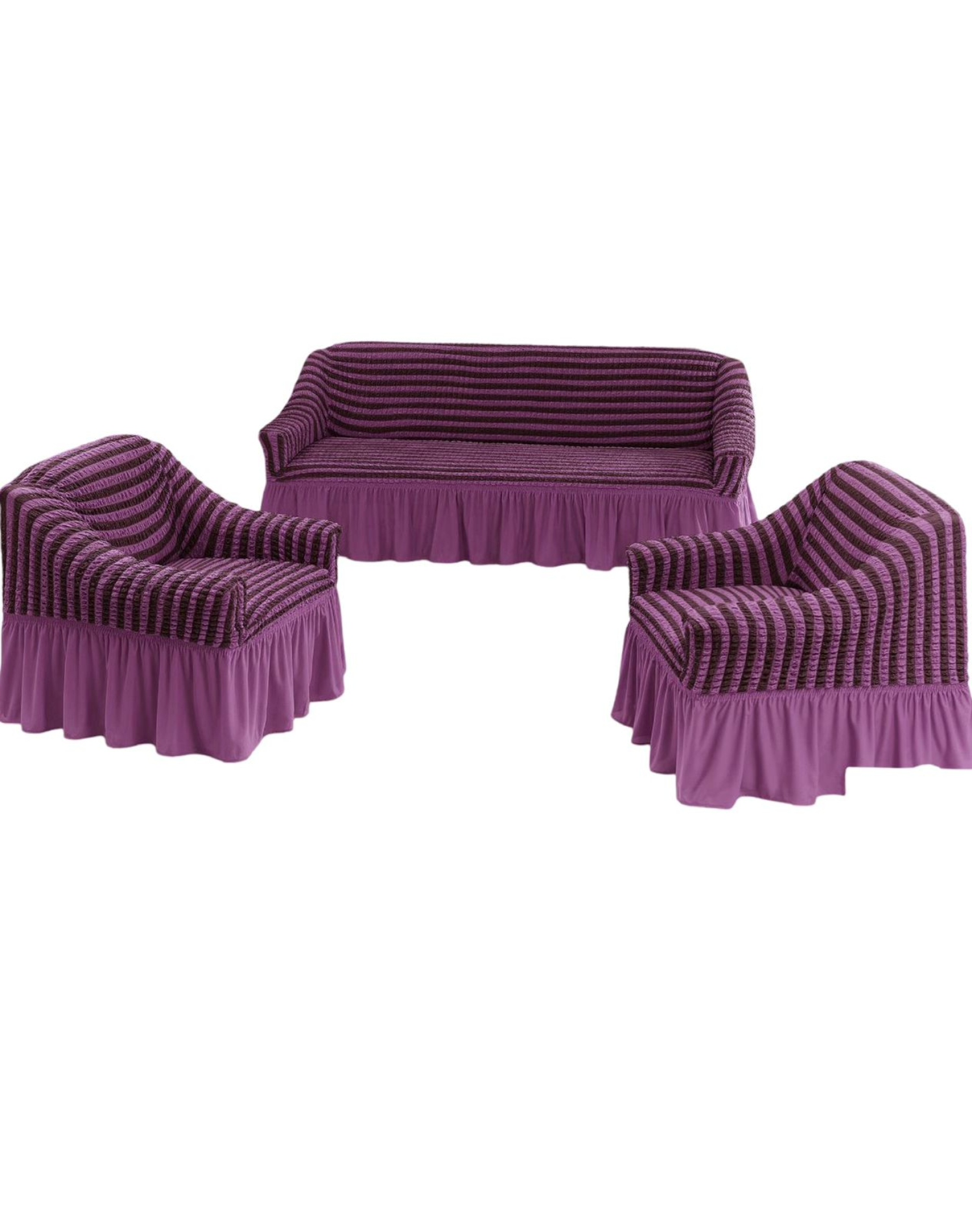 Genérico - Set De Fundas Turkas Texturizadas 3+1+1 D6.6