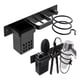 thumbnail image 1 of Soporte Porta Secador aluminio Baños De Pelo Organizador Negro, 1 of 7