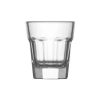 Genérico - Set 6 Vasos Shot Tequilero Vidrio Vitrineon Transparente