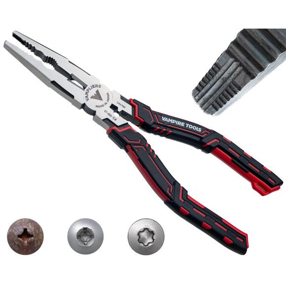 Alicates Vampliers de 19 cm para extracción de tornillos dañados