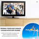 thumbnail image 3 of Antena De Television Digital Para Exteriores Hdtv Cable 15m, 3 of 6
