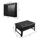 thumbnail image 3 of Asador Parrilla Plegable Portátil Camping Carbon Color Negro, 3 of 3