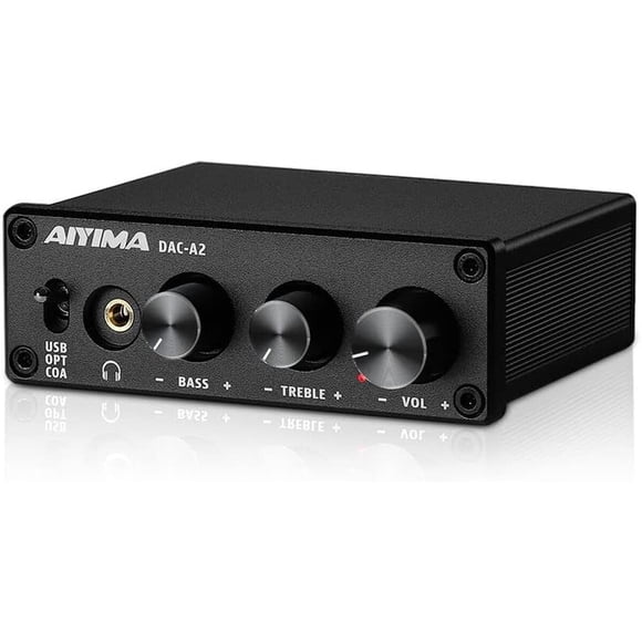 Amplificador DAC AIYIMA DACA2 USB 5V Bass Treble