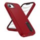 thumbnail image 2 of for iPhone 17e Funda con Soporte Integrado, a Prueba de Golpes/polvo/caídas, Cubierta Protectora Resistente de Grado Militar de Alta Resistencia for iPhone 17e, Rojo, for iPhone 17e, 2 of 8