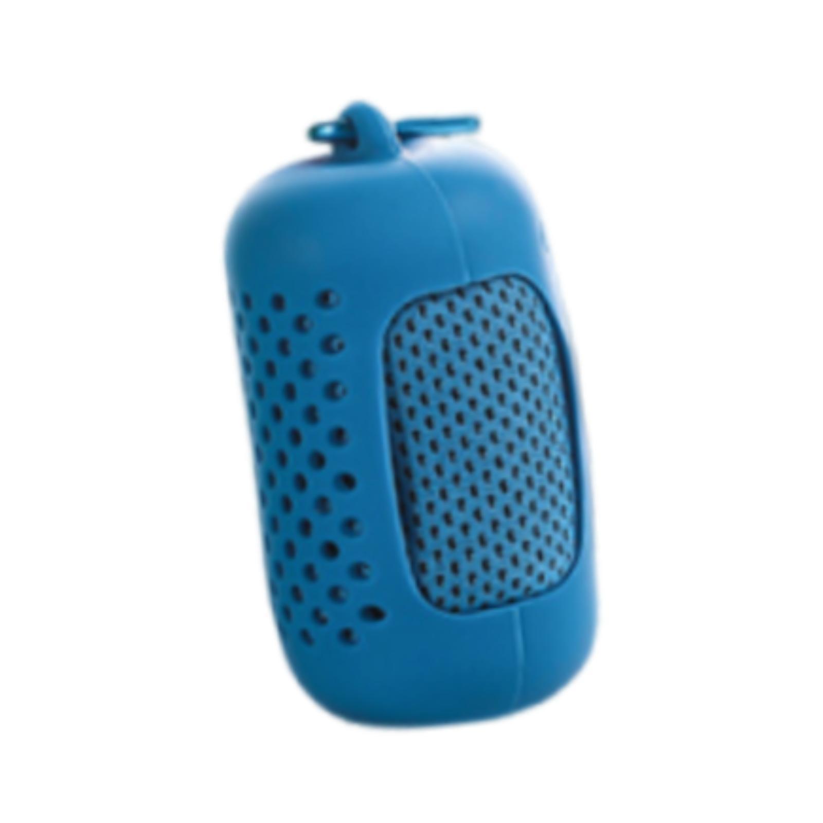 Magideal - Toalla De Enfriamiento Toalla De Hielo Cuello De Secado Rápido Con Estuche De Almacenamiento Toalla Deportiva Para Realizar Actividades Al Aire Libre Azul