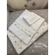 thumbnail image 2 of Sabana Cuna Ribete Estrellas Gris, 2 of 2