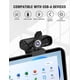 thumbnail image 2 of Cámara Web Full HD con Micrófono Integrado y Trípode Giratoria, Video 1080P y Cámara de Ángulo Amplio, Cubierta de Privacidad,, 2 of 3
