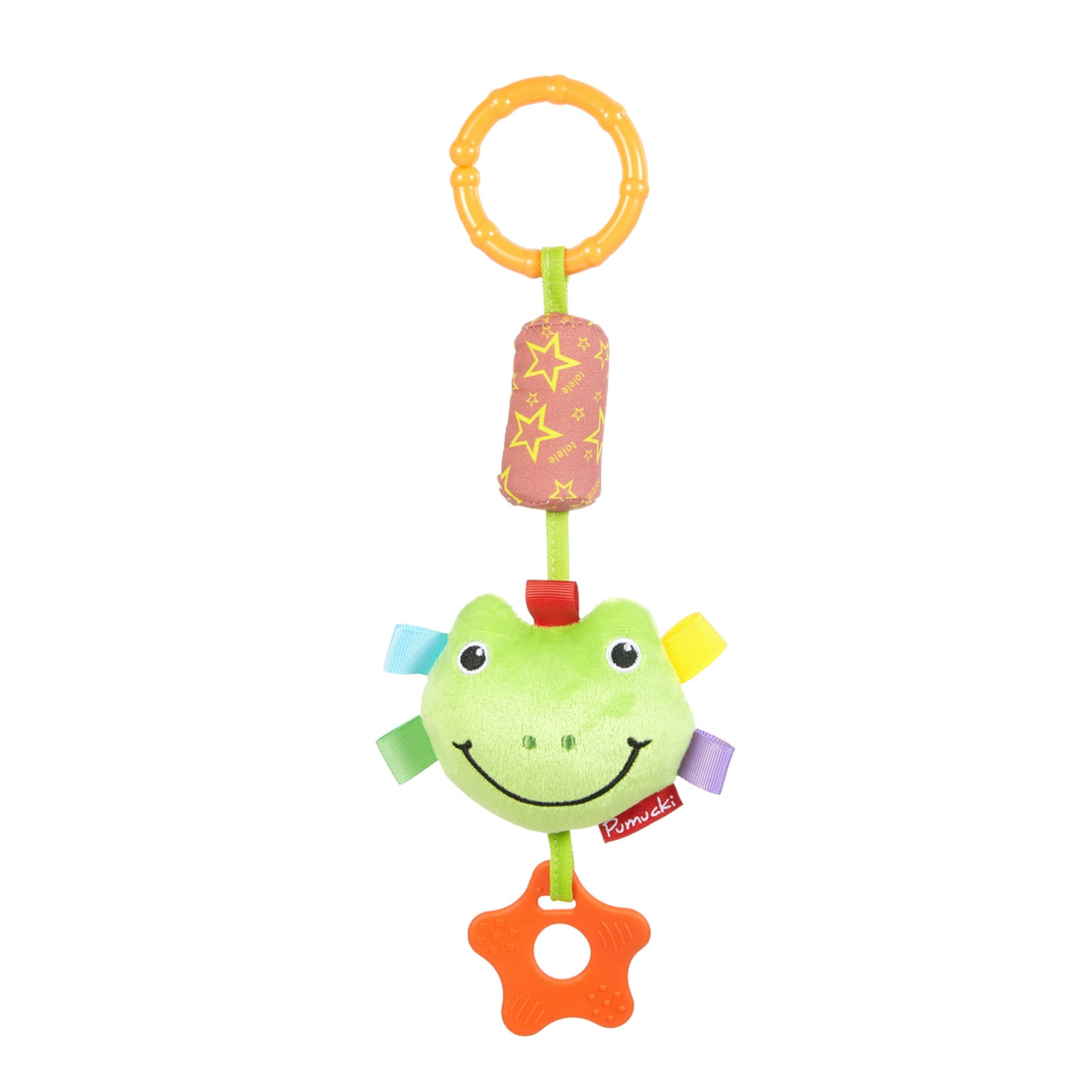 Pumucki - Juguete Didáctico Con Mordedor Sapo