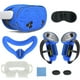 thumbnail image 1 of Kit de accesorios 7 en 1 para el casco de realidad virtual Meta Quest 3: empuñaduras para el mando, correa de mano, funda facial de silicona y juego de protectores de lente.-Azul, 1 of 5