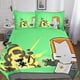 thumbnail image 1 of Juego de ropa de cama impreso en 3D de Entemah Castle Crashers para niños y adolescentes, juego de funda nórdica con funda de almohada, funda de edredón de microfibra con cierre de cremaller, 1 of 3