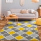 thumbnail image 2 of Alfombra Florida Amarillo 160x210, 2 of 5