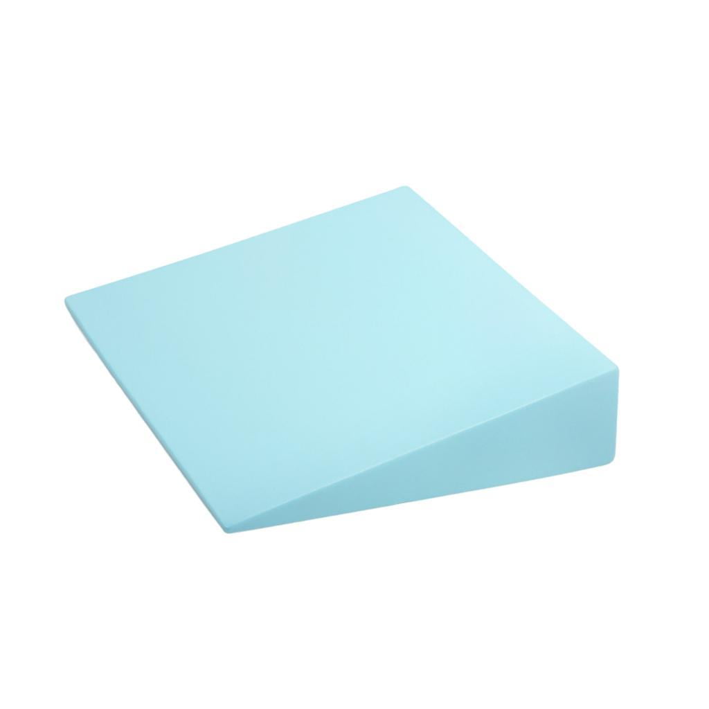 Magideal - Bloque De Cuña Para Sentadillas, Equipo De Entrenamiento Con Tabla De Inclinación Para Pies, Bloque De Cuña De Espuma Eva Para Yoga, Para Ejercicios D Azul