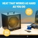 thumbnail image 2 of Calefactor Eléctrico Portátil NewAir 5600W 240V Negro, 2 of 7
