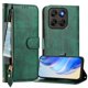 thumbnail image 3 of Funda Billetera Cremallera para Motorola Moto G77 con Porta Tarjetas, Soporte y Correa Verde, 3 of 5