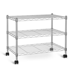 Estantes De Almacenamiento Simple Deluxe De 3 Niveles, 340 Kg, Capacidad 60 X 35 X 56 Cm