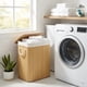 thumbnail image 2 of Canasto Ropa Sucia Tapa Plegable Beige 40x30x60cm, 2 of 9